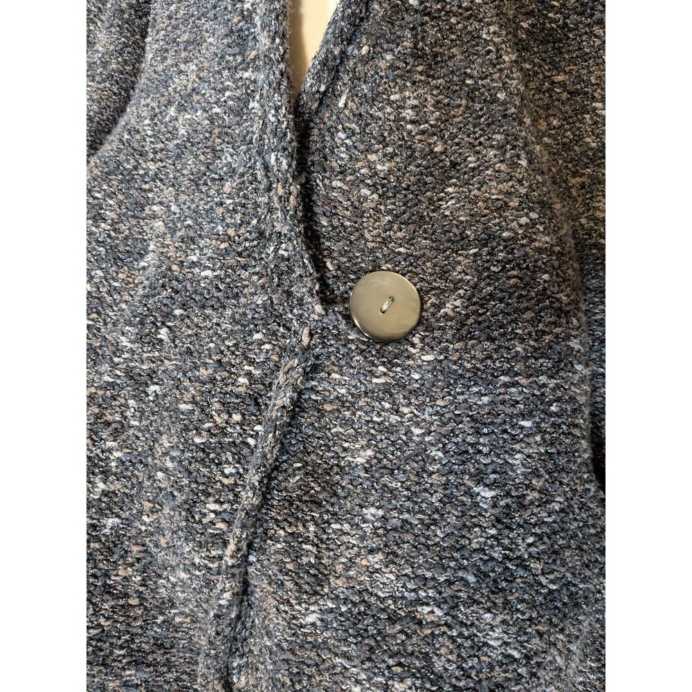 J. Jill Blue Grey Speckled Knit Cozy Cardigan Sweater – Size 2X | Pre-Owned - Picture 3 of 8